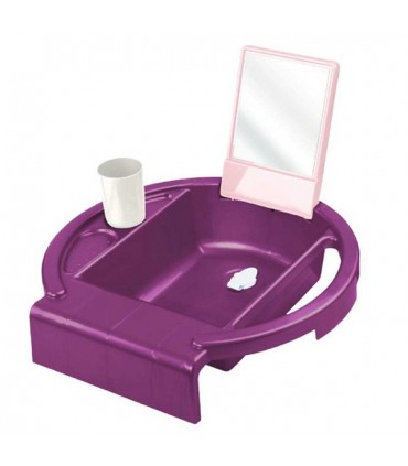 ست بهداشتی آینه دار بنفش Rotho Kiddy Wash