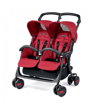 کالسکه دوقلو رنگ سرمه ای پگ پرگو Peg Perego Aria Shopper Twin