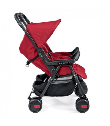 کالسکه دوقلو رنگ بژ پگ پرگو Peg Perego Aria Shopper Twin