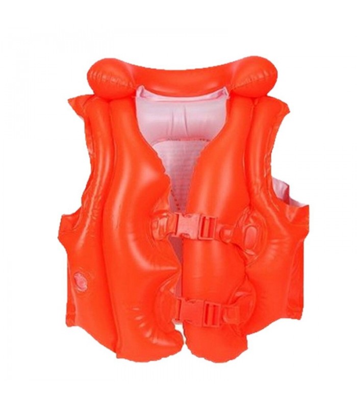 استخر بادی و اسباب بازی شنا-جلیقه نجات نارنجی Intex -فروشگاه کودکو