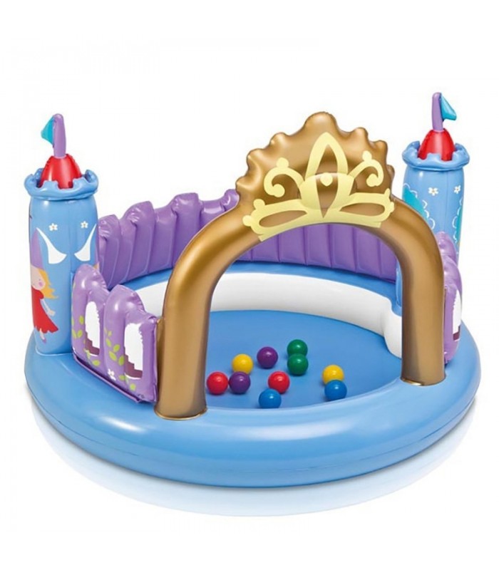 اسباب‌بازی بادی-قلعه بادی سحرآمیز Intex Inflatable Magical Castle-فروشگاه کودکو
