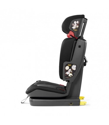 صندلی ماشین ویاگو ویا رنگ زرد مشکی پگ پرگو Peg-Perego Viaggio 1⋅2⋅3 Via