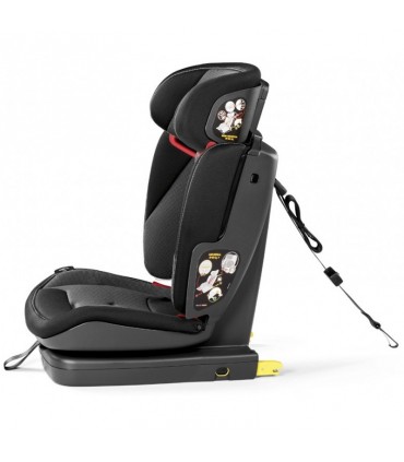 صندلی ماشین ویاگو ویا رنگ قرمز مشکی پگ پرگو Peg-Perego Viaggio 1⋅2⋅3 Via