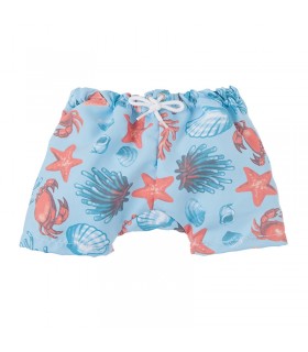مایو شورتی پسرانه محافظ دار طرح خرچنگ (3 تا 6 ماه) Archimede Crab Boxer Double Protection
