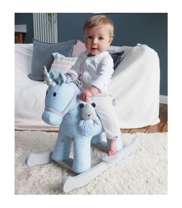 راکر اسب تک شاخ مون بیم و رِی Little Bird Told Me Moonbeam & Rae Rocking Unicorn