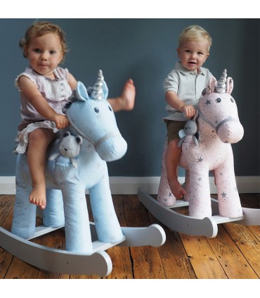 راکر اسب تک شاخ مون بیم و رِی Little Bird Told Me Moonbeam & Rae Rocking Unicorn