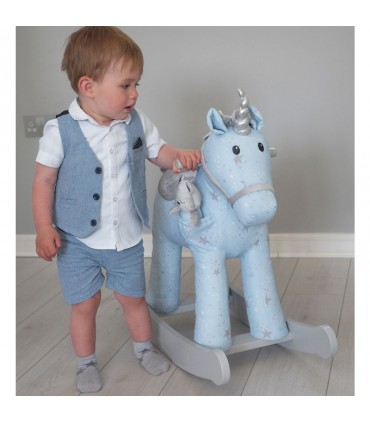 راکر اسب تک شاخ مون بیم و رِی Little Bird Told Me Moonbeam & Rae Rocking Unicorn