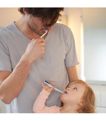 مسواک کودک با پایه Beaba My First Toothbrush Mineral