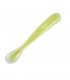 قاشق ارگونومیک کودک رد سنی 1 Beaba First Stage Silicone Spoon Neon