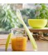 قاشق ارگونومیک کودک رد سنی 1 Beaba First Stage Silicone Spoon Neon