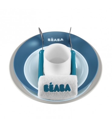 ست غذاخوری Beaba Ellipse Meal Set Blue