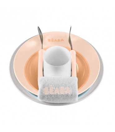ست غذاخوری Beaba Ellipse Meal Set Nude