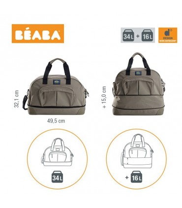ساک لوازم مدل آمستردام2 Beaba Amsterdam ll Expendable Changing Bag