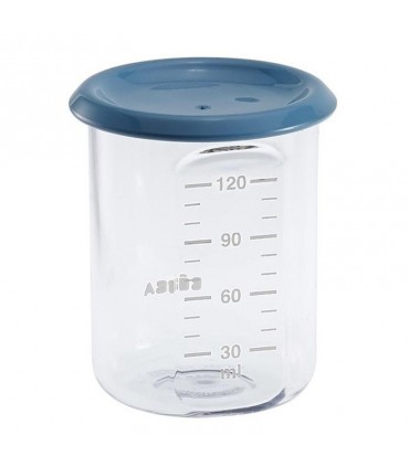 ظرف نگهدارنده مدرج 120 میلی لیتر Beaba Baby Portion 120 ml Tritan