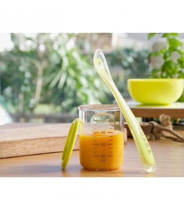 ظرف نگهدارنده مدرج 120 میلی لیتر Beaba Baby Portion 120 ml Tritan