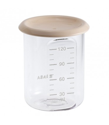 ظرف نگهدارنده مدرج 120 میلی لیتر Beaba Baby Portion 120 ml Tritan