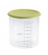 ظرف نگهدارنده مدرج 420 میلی لیتر Beaba Maxi + Portion 420 ml Tritan Neon