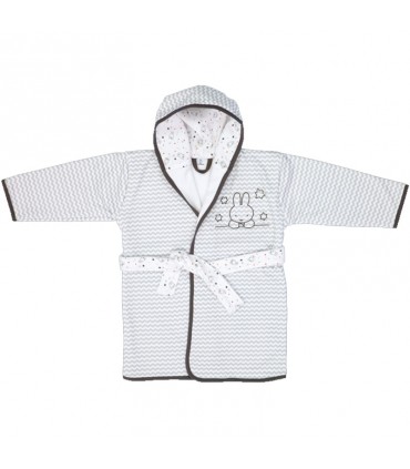 حوله تن پوش کودک Bebejou Bathrobe Miffy Stars