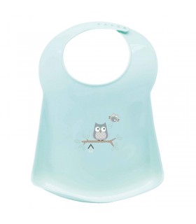 پیشبند پلاستیکی Bebejou Plastic bib Owl Family