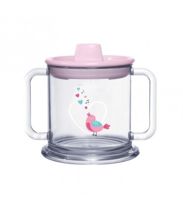 لیوان آموزشی دسته دار 200 سی سی Bebejou Training cup Sweet Birds