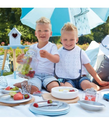 بشقاب گرم نگهدارنده غذا Bebejou Hot water plate Owl Family