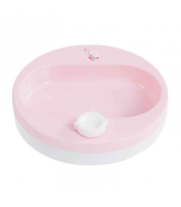 بشقاب گرم نگهدارنده غذا Bebejou Hot water plate Owl Family