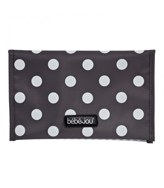 سایر ملزومات تعویض پوشک-کیف پوشک Bebejou Diaper Bag Grey Dots-فروشگاه کودکو