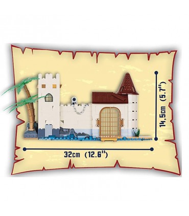 اسباب بازی ساختنی مدل دزدان دریایی- قلعه Cobi Pirates Fortress