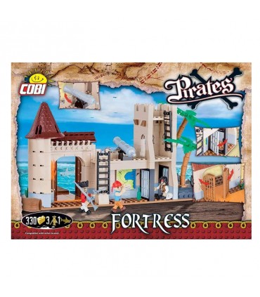 اسباب بازی ساختنی مدل دزدان دریایی- قلعه Cobi Pirates Fortress