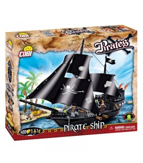 اسباب بازی ساختنی مدل دزدان دریایی- کشتی دزدان دریایی Cobi Pirates Pirate Ship