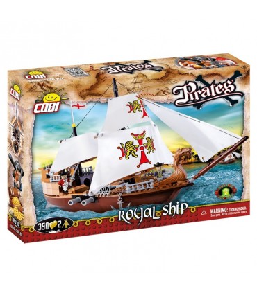 اسباب بازی ساختنی مدل دزدان دریایی- کشتی سلطنتی Cobi Pirates Royal Ship