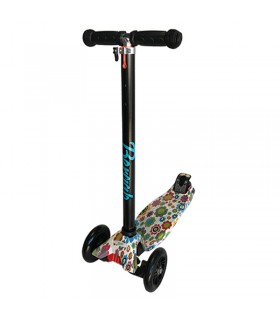 اسکوتر سه چرخ مکسی برگاب طرح ارتشی سبز Bergab Scooter Maxi Green Army