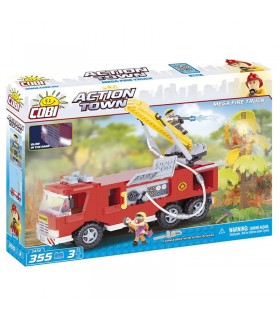 اسباب بازی ساختنی مدل زندگی شهری- هلیکوپتر آتش نشانی Cobi Ction Town Fire Helicopter