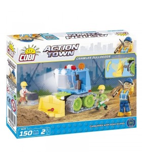 اسباب بازی ساختنی مدل زندگی شهری- بلدوزر Cobi Action Town Crawler Bulldozer