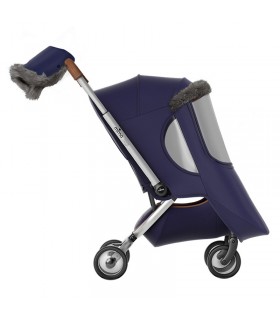 پوشش زمستانی کالسکه میما مدل زیگی Mima Zigi Winter Outfit Midnight Blue