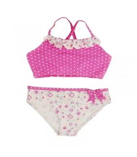 مایو دو تکه خالدار (4 سال) Archimede Pastel Bikini