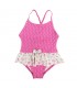 لباس شنا دخترانه خالدار (4 سال) Archimede Pastel Swimsuit