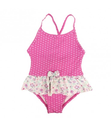 لباس شنا دخترانه خالدار (4 سال) Archimede Pastel Swimsuit