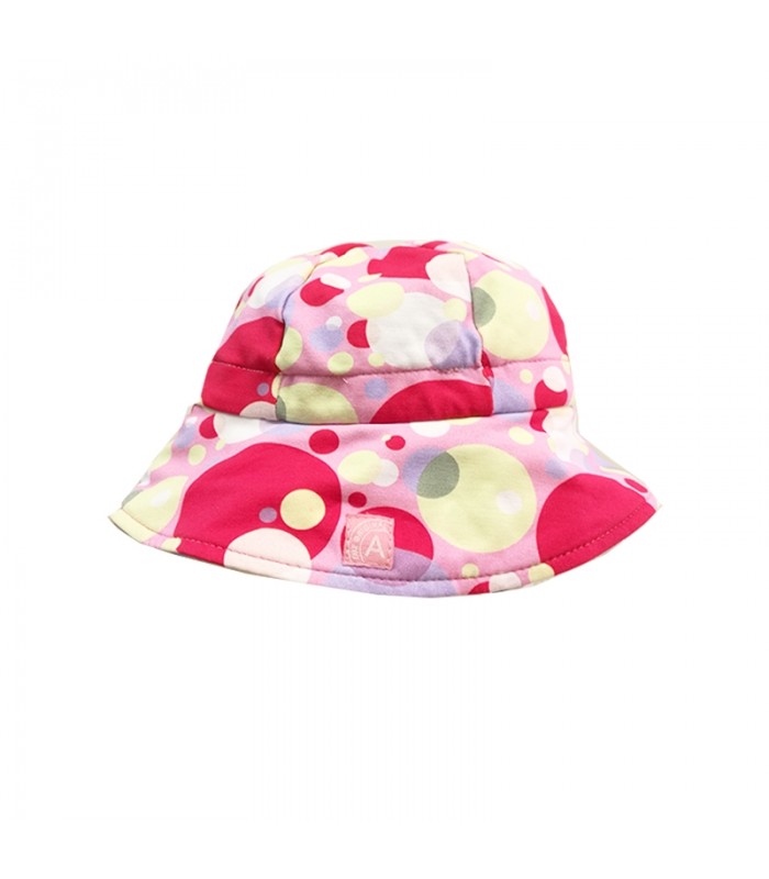 کلاه ساحل دخترانه طرح دایره (3 تا 6 ماه) Archimede Bulles Hat