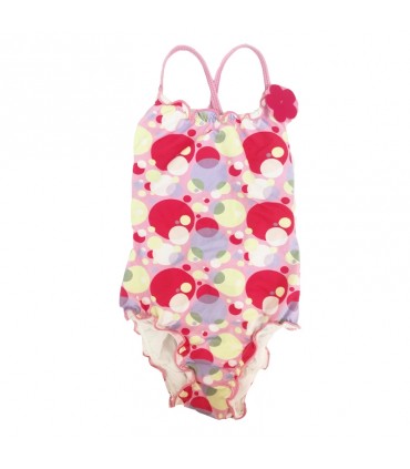 لباس شنا دخترانه خالدار (4 سال) Archimede Bulles Swimsuit