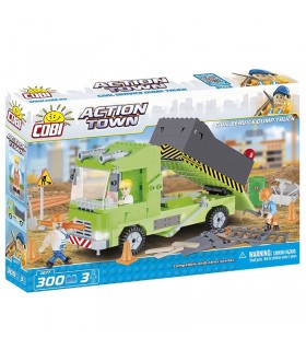 اسباب بازی ساختنی مدل زندگی شهری- کامیون کمپرسی Cobi Action Town Dump Truck