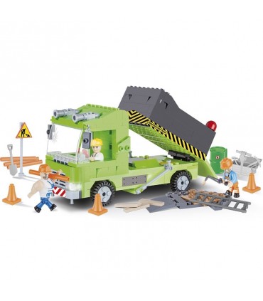 اسباب بازی ساختنی مدل زندگی شهری- کامیون کمپرسی Cobi Action Town Dump Truck