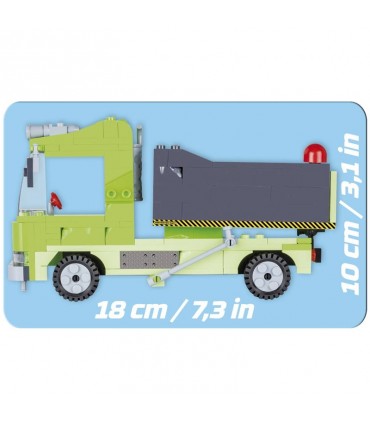 اسباب بازی ساختنی مدل زندگی شهری- کامیون کمپرسی Cobi Action Town Dump Truck
