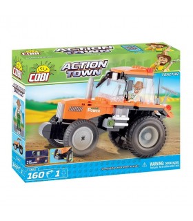 اسباب بازی ساختنی مدل زندگی شهری- تراکتور Cobi Action Town Tractor