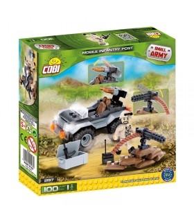 اسباب بازی ساختنی مدل ارتش کوچک- پیاده نظام Cobi Small Army Mobile Infantry Post
