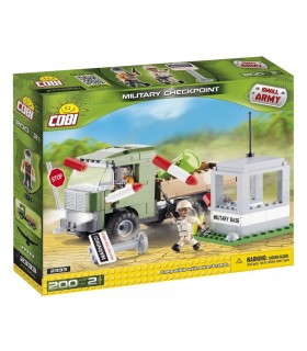 اسباب بازی ساختنی مدل ارتش کوچک- پست پرتاپ موشک Cobi Small Army Mobile Missile Launch Post