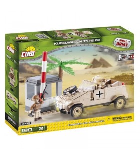 اسباب بازی ساختنی مدل ارتش کوچک- کوبل واگن تیپ 82 Cobi Small Army VWtyp82 Kübelwagen