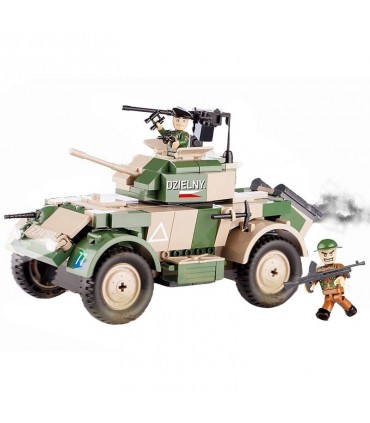 اسباب بازی ساختنی مدل ارتش کوچک- ماشین زرهی (مدلCobi Small Army T17E1 Staghound MK1 (T17E1