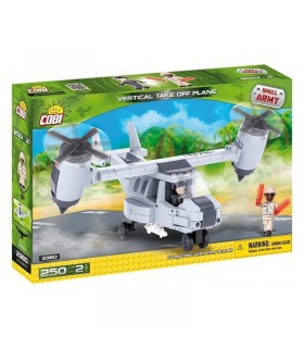 اسباب بازی ساختنی مدل ارتش کوچک- هواپیمای عمود پرواز  Cobi Small Army Vertical Tak Plane