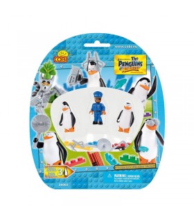 اسباب بازی ساختنی مدل پنگوئن ها Cobi Penguins 3figures & accessories